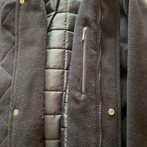 Lacoste Kids Boys Wool Coat Sz 8 - Picture 7 of 7